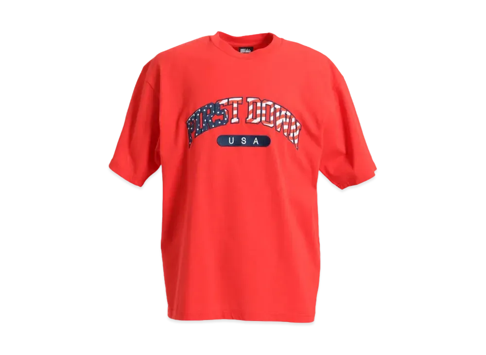 FIRST DOWN USA S/S T "Red"