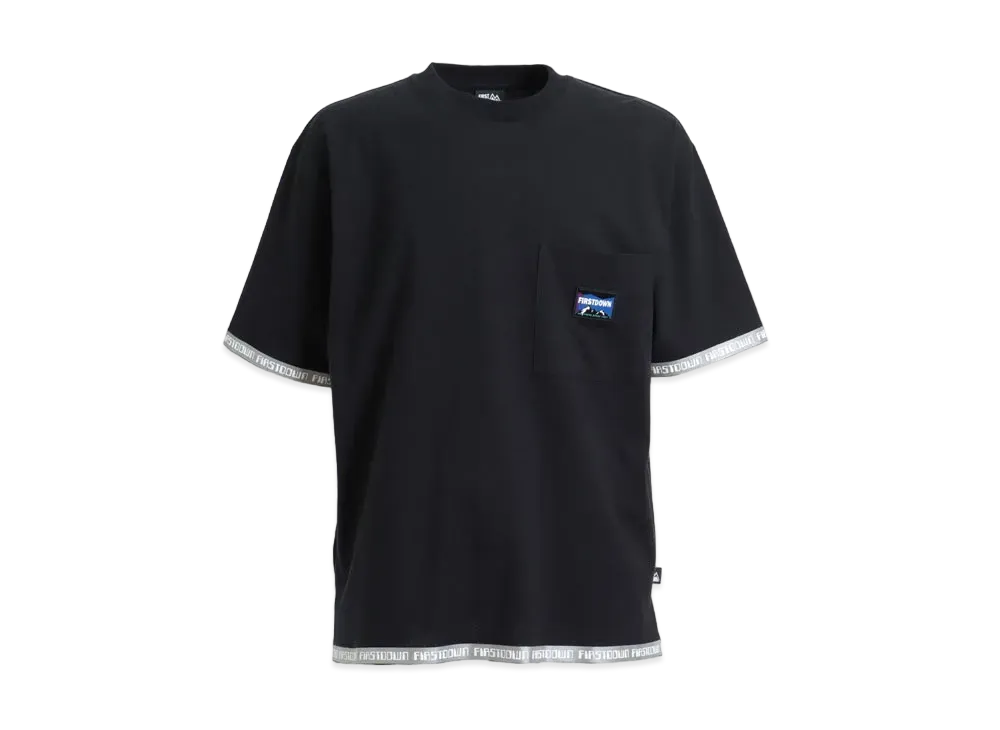 FIRST DOWN REFLECT LOGO S/S T "Black"