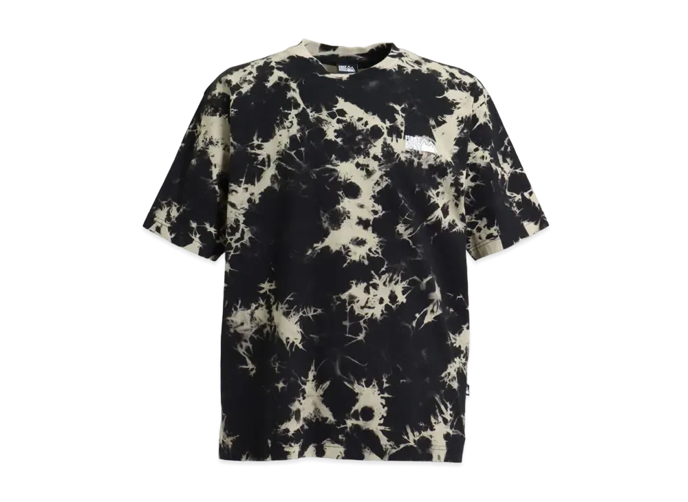 FIRST DOWN TIE DYE S/S T "Black"