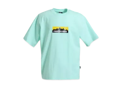 FIRST DOWN BOX S/S T "Light Mint"