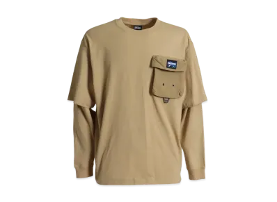 FIRST DOWN LAYERED L/S T "Desert Beige"
