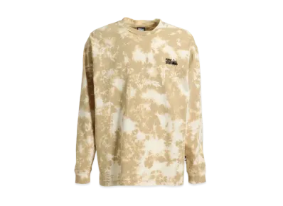 FIRST DOWN TIE DYE L/S T "Desert Beige"