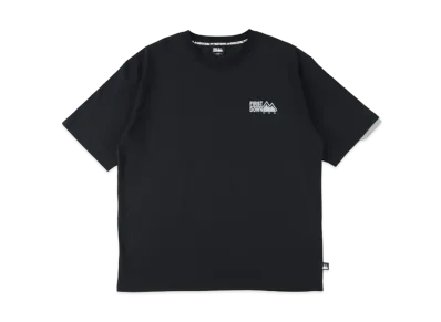 FIRST DOWN S/S PRINT TEE "Black"