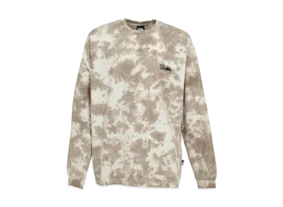 FIRST DOWN TIE DYE L/S T "Taupe"