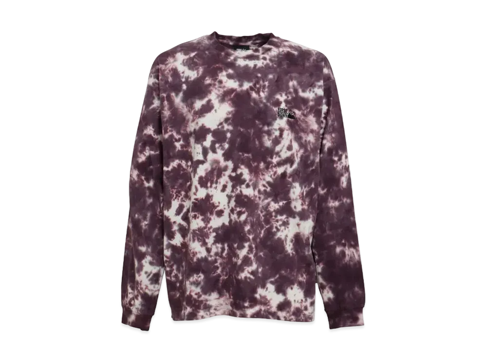 FIRST DOWN TIE DYE L/S T "Purple"