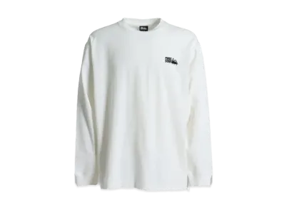FIRST DOWN LOGO L/S T "Off White"