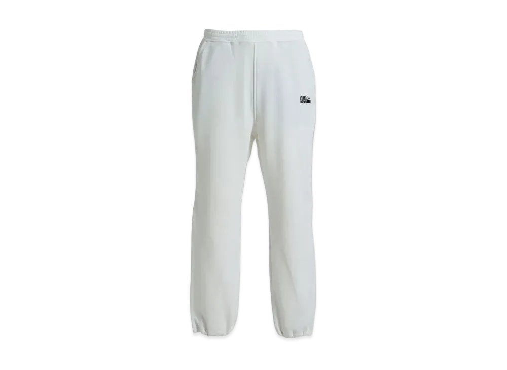 FIRST DOWN LOGO SWEAT PANTS "Off White"