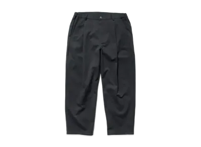 FIRST DOWN TEIJIN SOLOTEX STRETCH ONE TUCK TAPERED PANTS "Charcoal Gray"