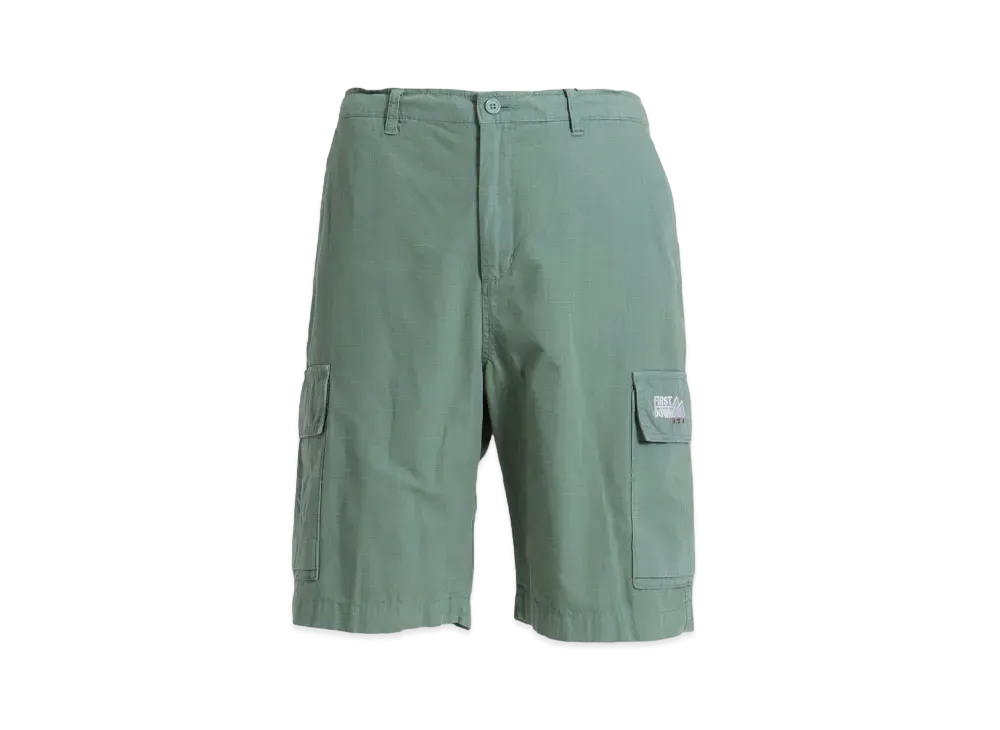 FIRST DOWN RIPSTOP CARGO SHORTS "Mint"
