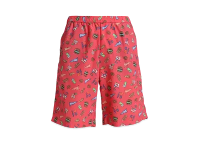 FIRST DOWN COZY SHORTS "NY Foods"