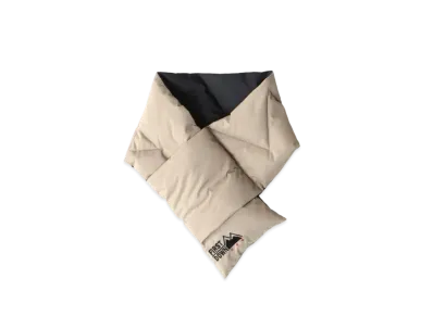 FIRST DOWN DOWN SCARF "Taupe"