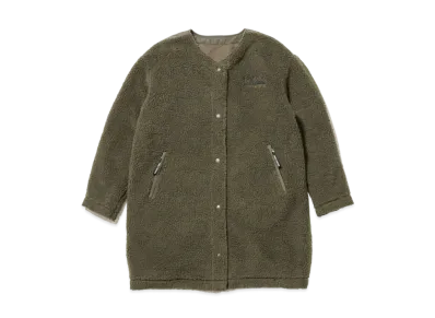 FIRST DOWN NO COLLAR BOA COAT "Khaki"