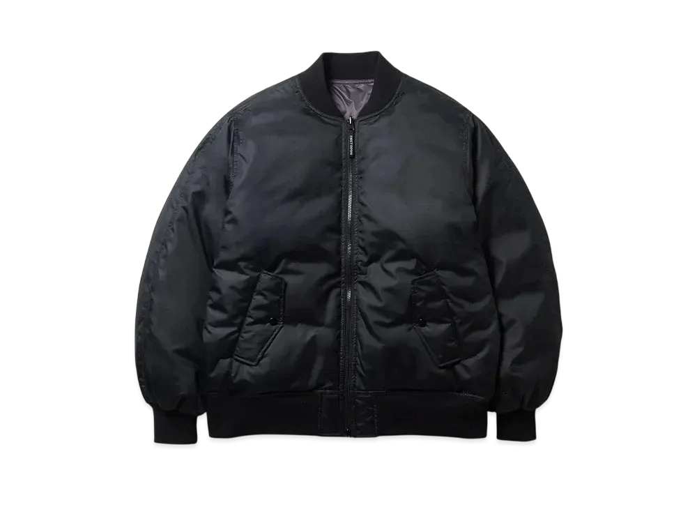 FIRST DOWN Reversible Ma-1 Down "Black"