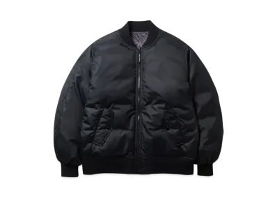 FIRST DOWN Reversible Ma-1 Down "Black"