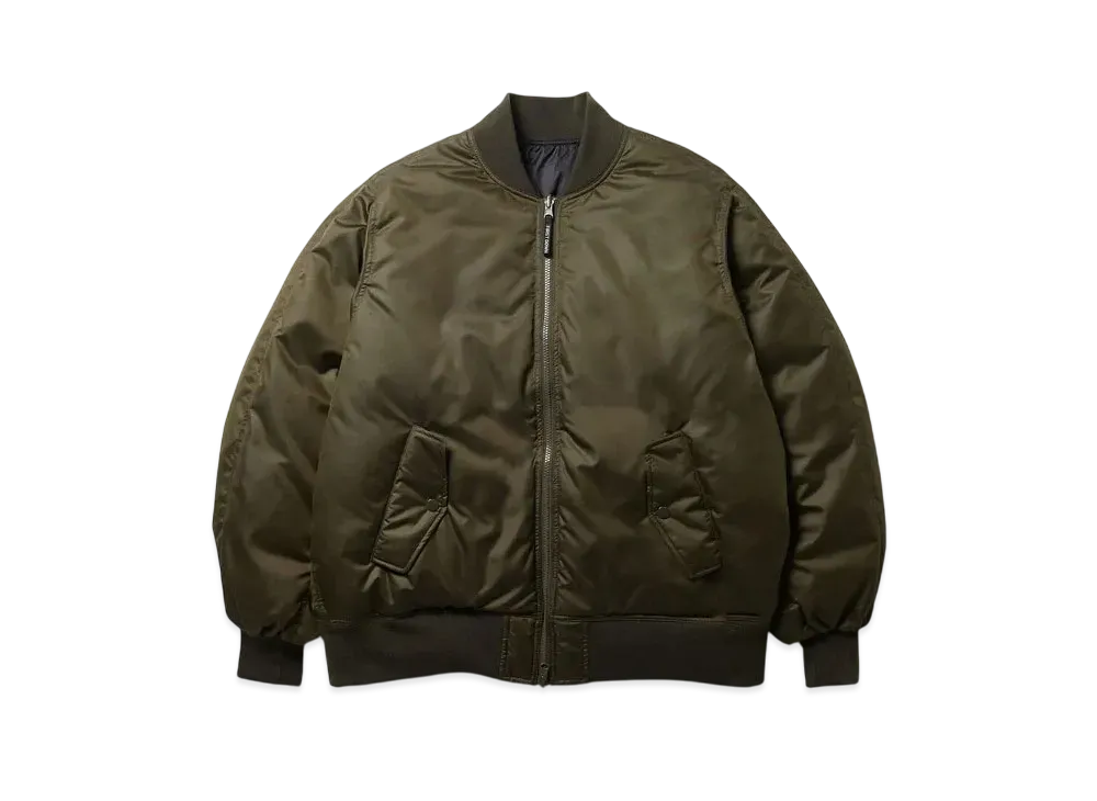 FIRST DOWN Reversible Ma-1 Down "Khaki"