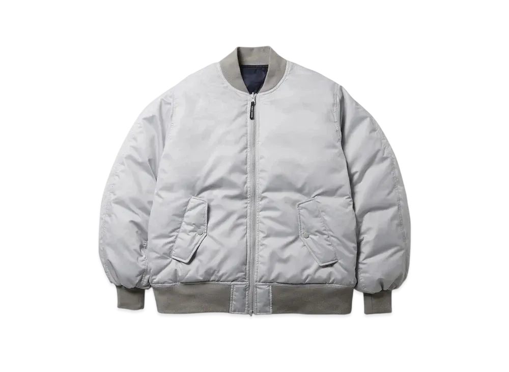 FIRST DOWN Reversible Ma-1 Down "Grey"