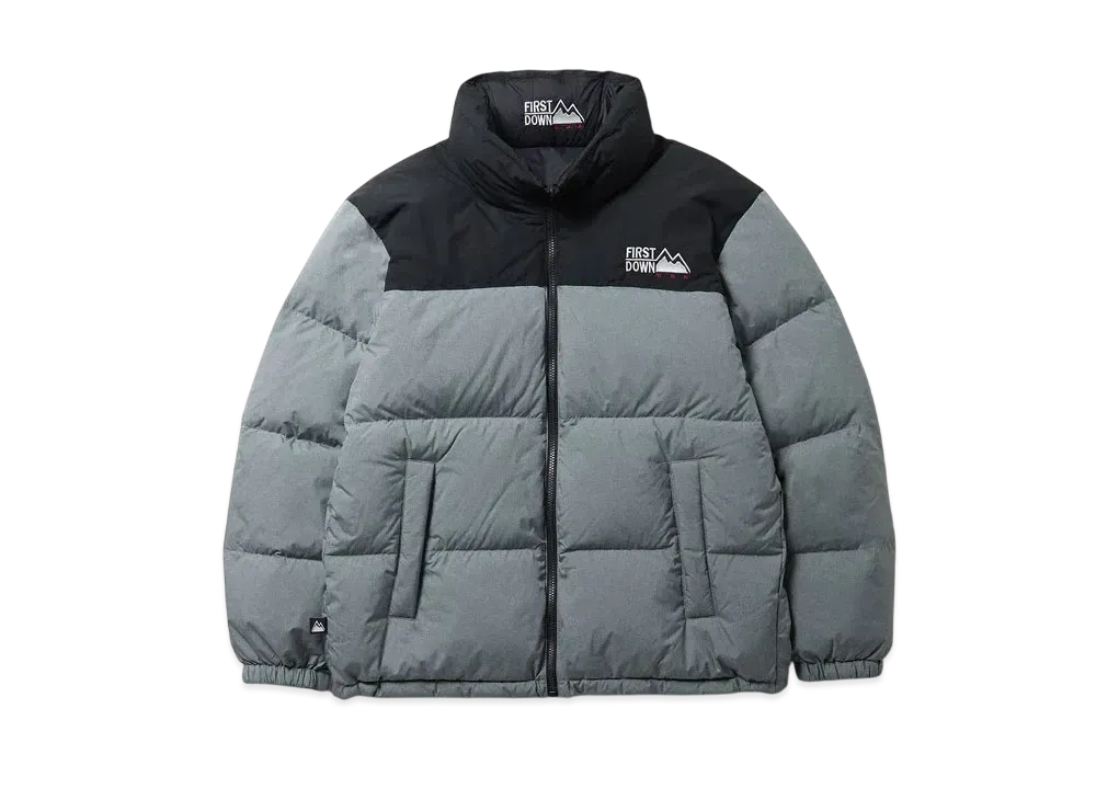 FIRST DOWN Bubble Down Jkt Microft "Grey"