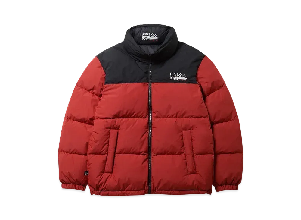 FIRST DOWN Bubble Down Jkt Microft "Red"