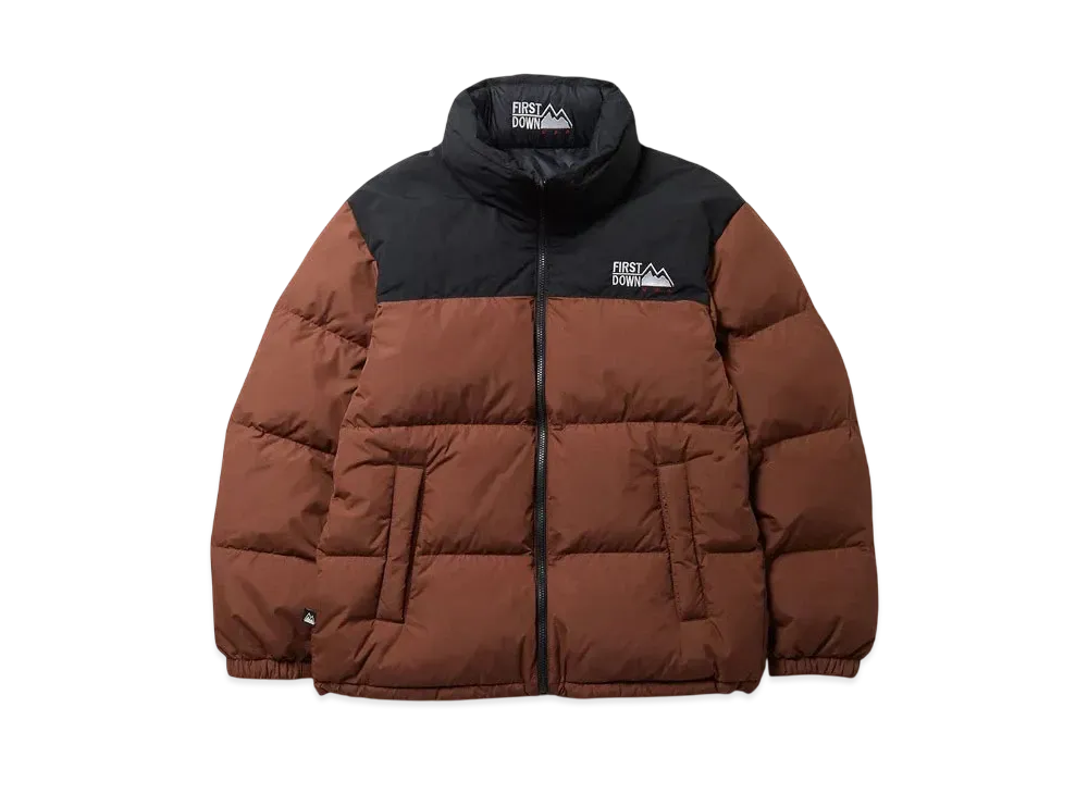 FIRST DOWN Bubble Down Jkt Microft "Brown"