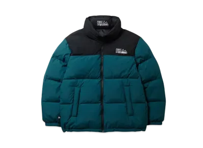 FIRST DOWN Bubble Down Jkt Microft "Turquoise"