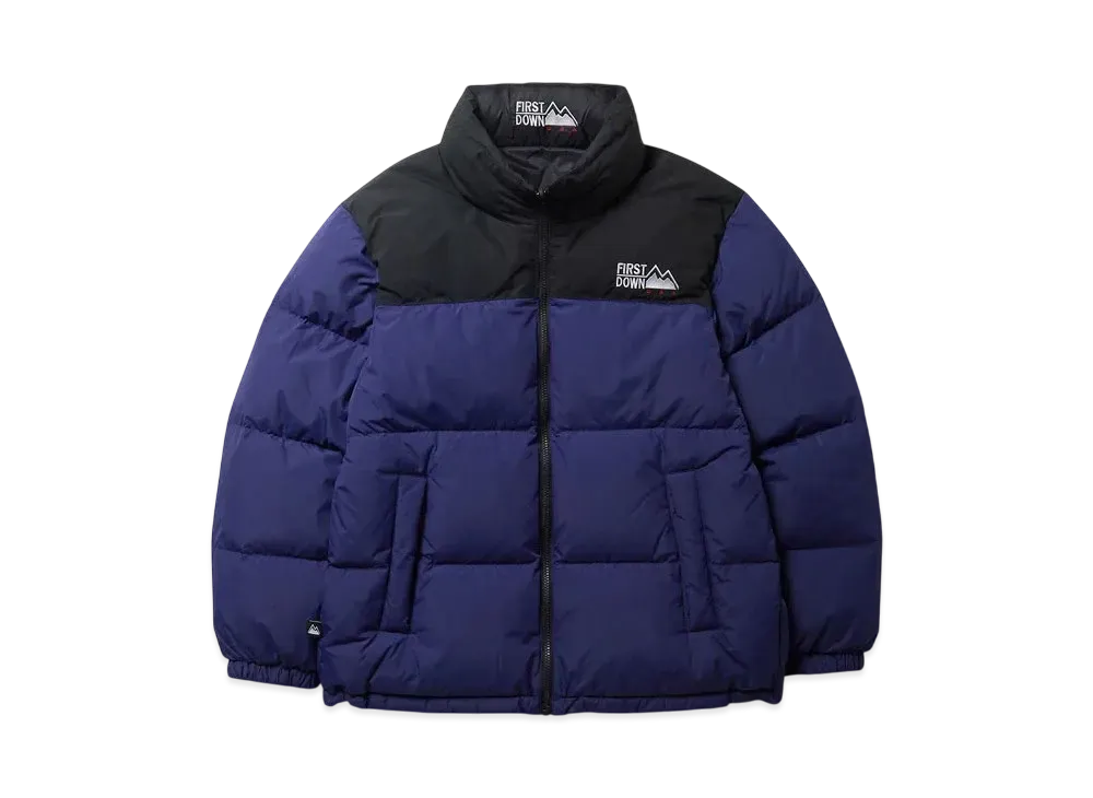 FIRST DOWN Bubble Down Jkt Microft "Navy"