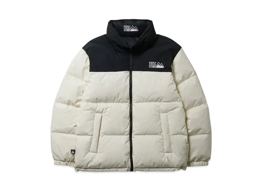 ファースト ダウン バブル ダウン ジャケット マイクロフト "ホワイト"