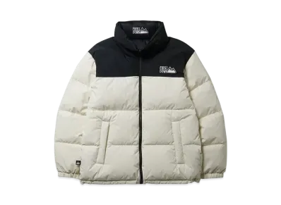 FIRST DOWN Bubble Down Jkt Microft "White"