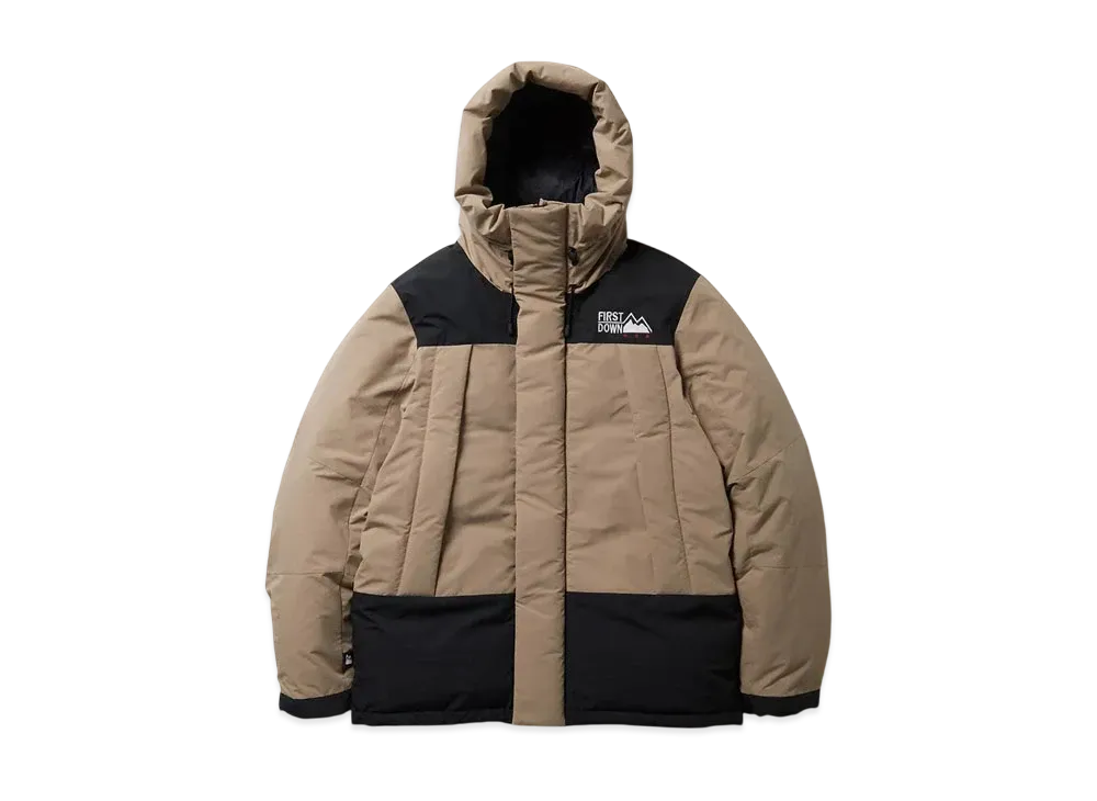 FIRST DOWN Wrap Down Parka Dicros Mauri "Beige"