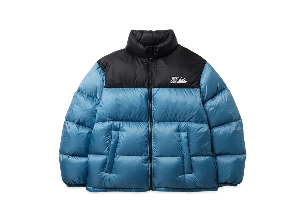 FIRST DOWN Light Bubble Down Jkt "Blue"