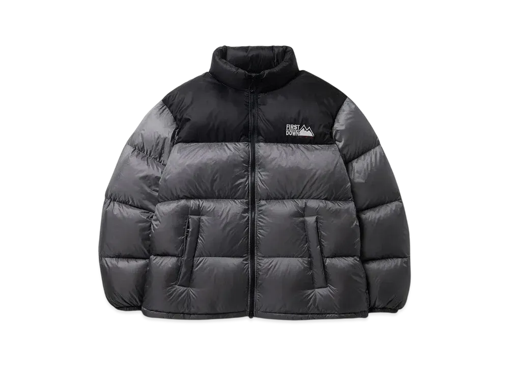 FIRST DOWN Light Bubble Down Jkt "Grey"