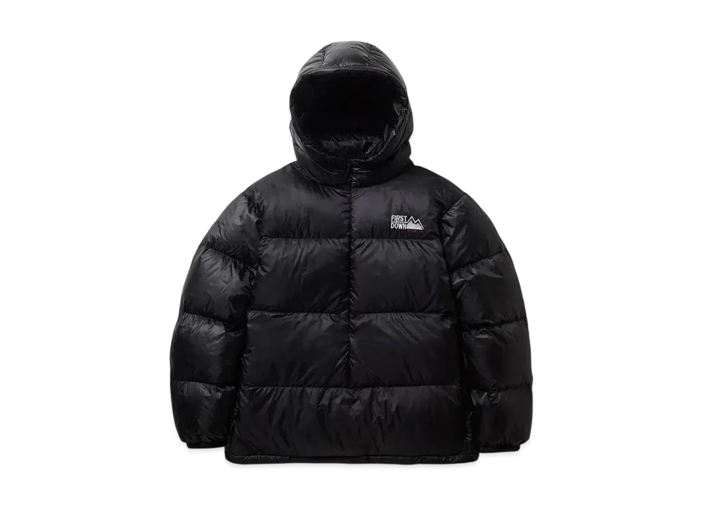 FIRST DOWN Light Bubble Down Anorak "Black"