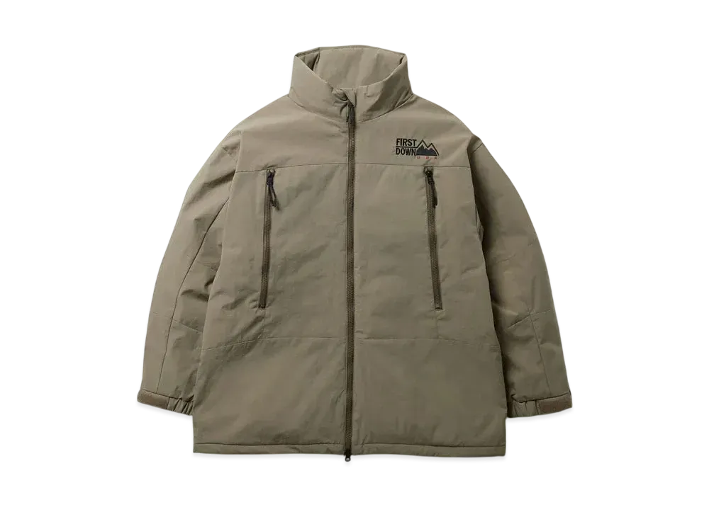 FIRST DOWN Ecodown Stnadcolor Jkt "Beige"