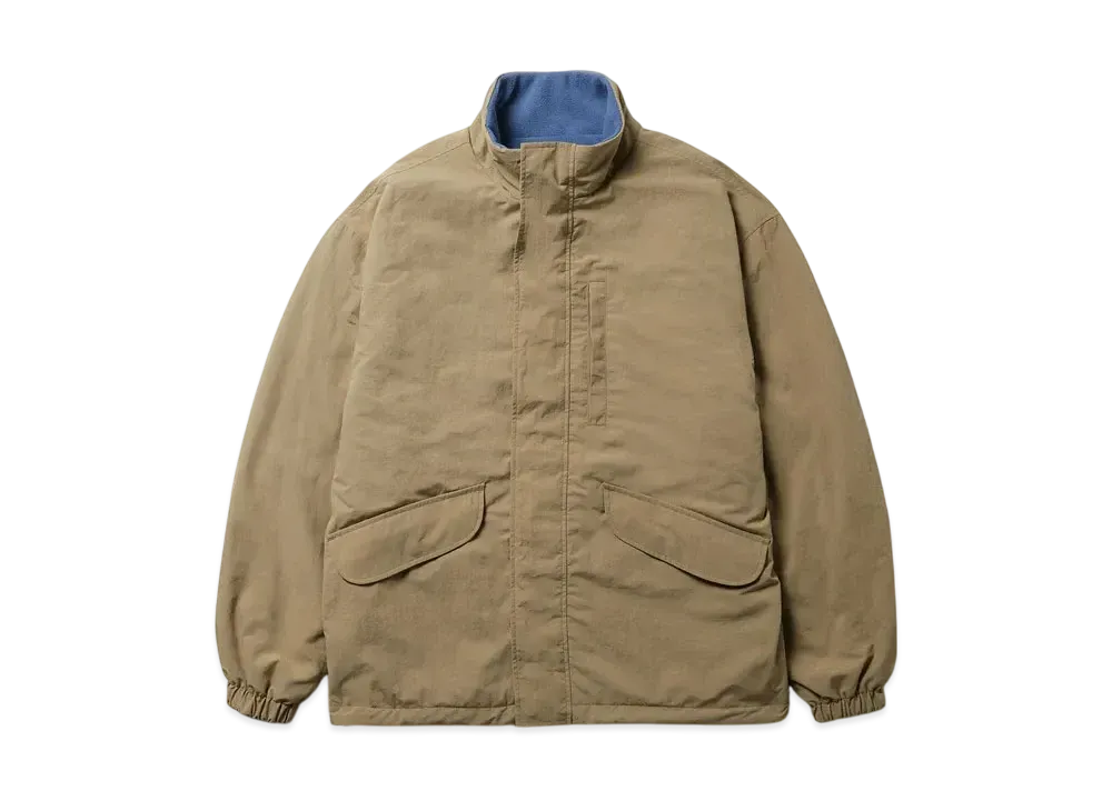 FIRST DOWN Reversible Back Fleece Jkt "Beige"