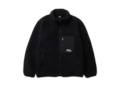FIRST DOWN Boa Fleece Jkt "Black"