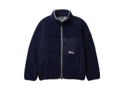 FIRST DOWN Boa Fleece Jkt "Navy"