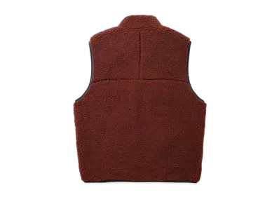 FIRST DOWN Boa Fleece Vest "Amber"