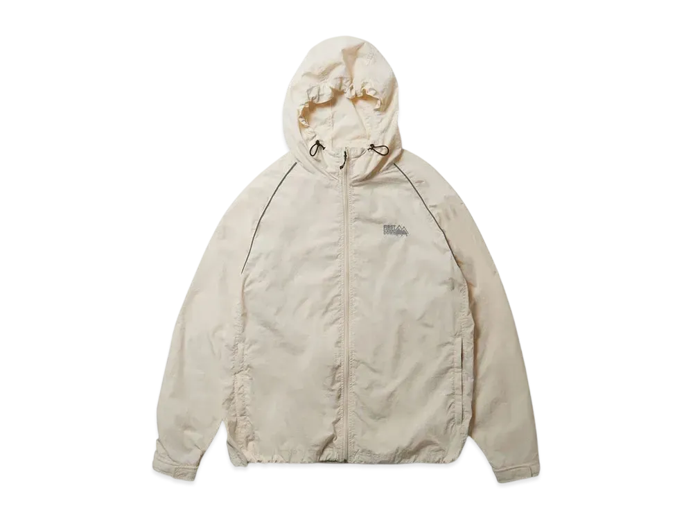 FIRST DOWN Nylon Taslan Utility Parka "Off White"