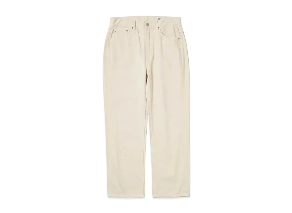 FIRST DOWN Baggy Fit Jean "Off White"