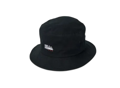 FIRST DOWN Logo Twill Bucket Hat "Black"