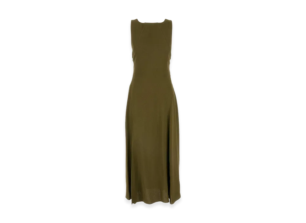 FENDI Women's Sable Dress "Olive Green"
