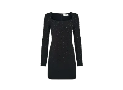 FENDI Women's Silk Cady Dress "Black"