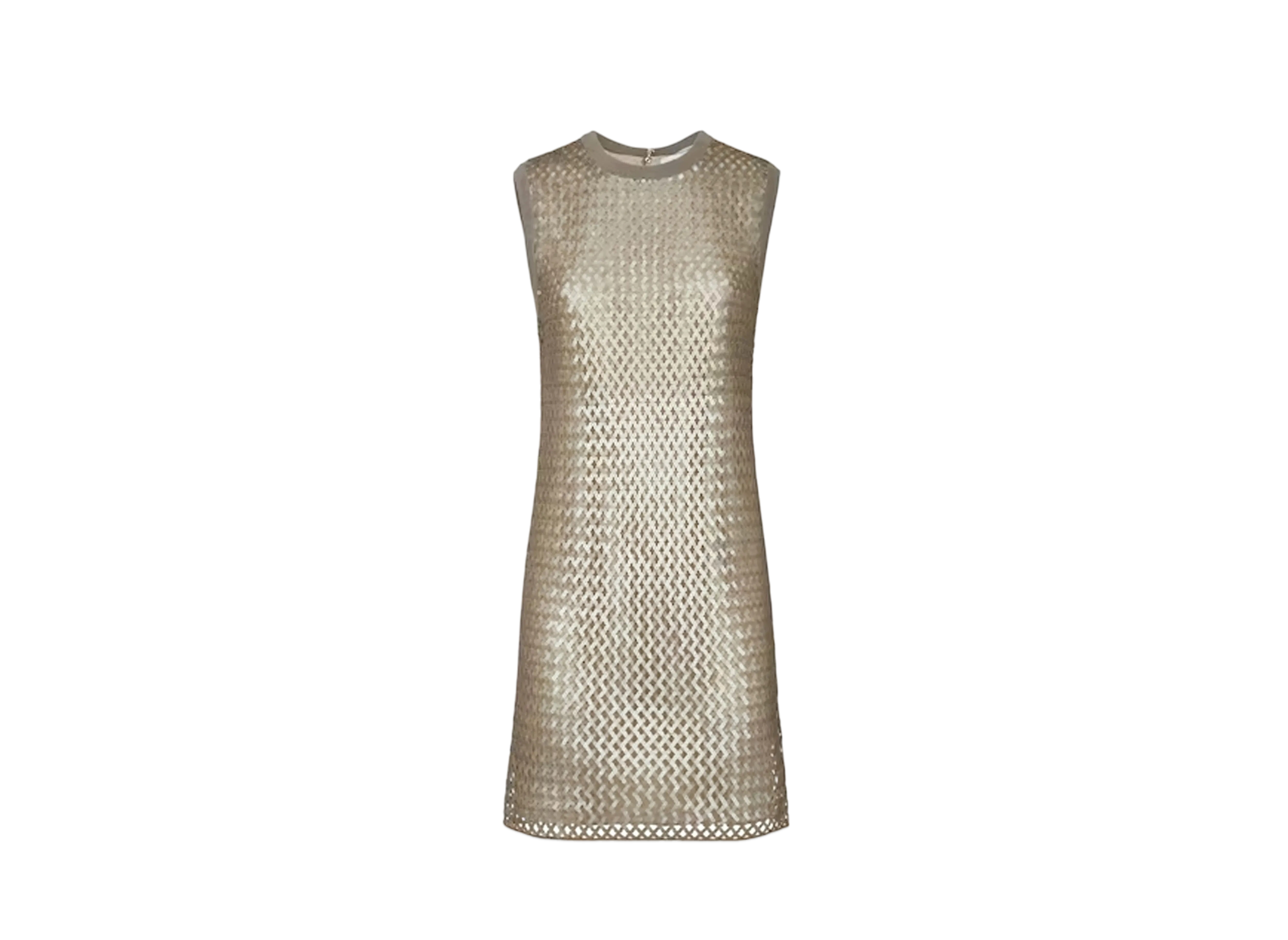 FENDI Women's Dress Sequin and Tulle "Gold"