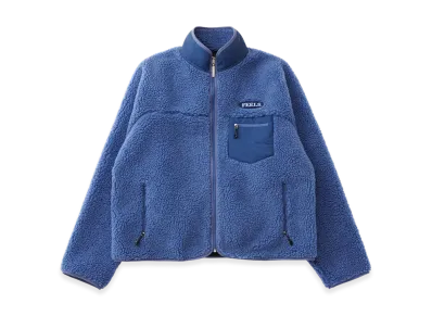 FEELS. Boa Fleece Zip Jacket "Light Blue"