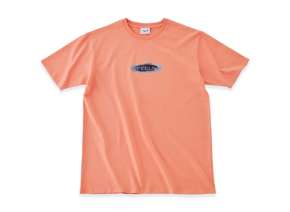 FEELS. Classic Colored T-Shirt "Coral Orange"