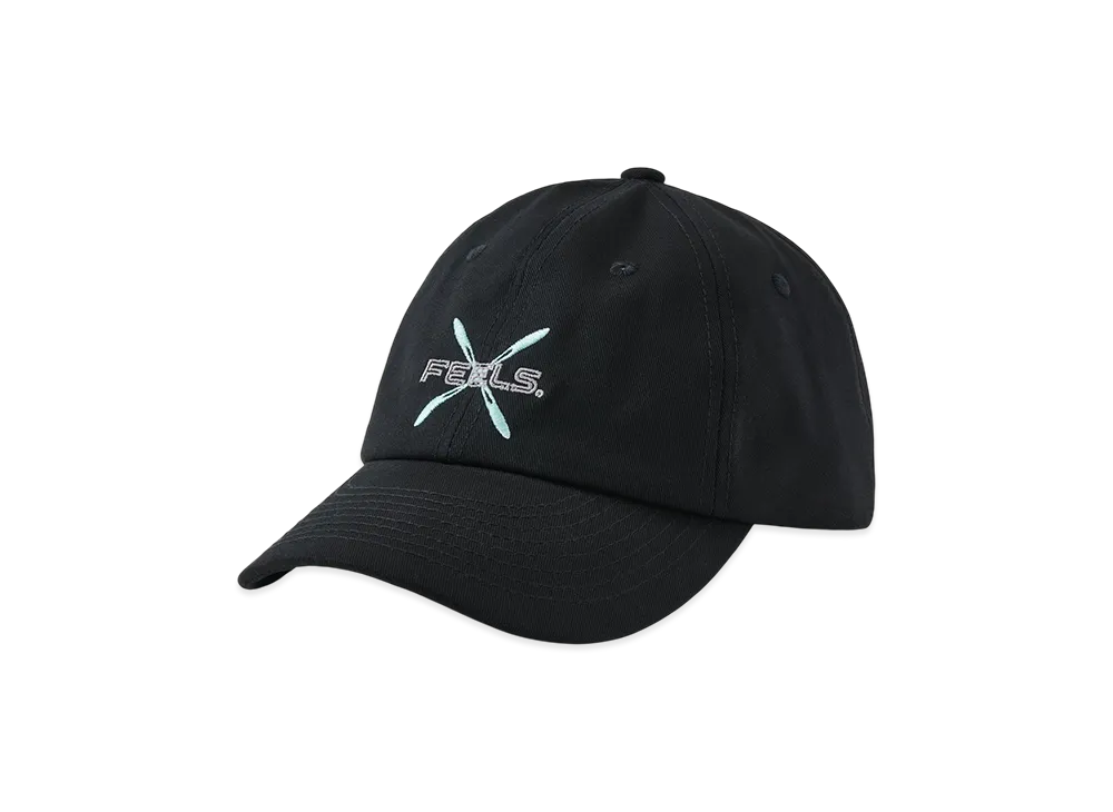 FEELS. Cross Logo Cap "Black"