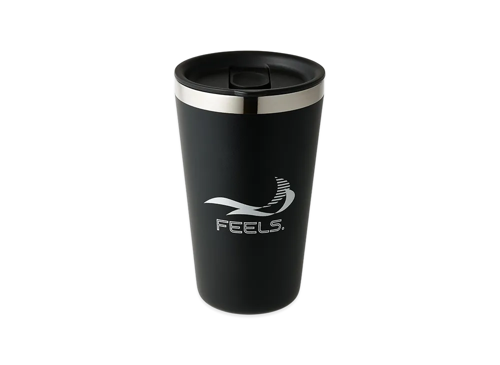 FEELS. x Hydro Flask 16oz All Around Tumbler "Black"