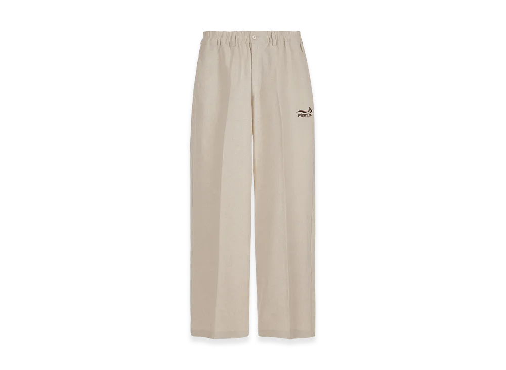 FEELS. Linen Slacks "Beige"