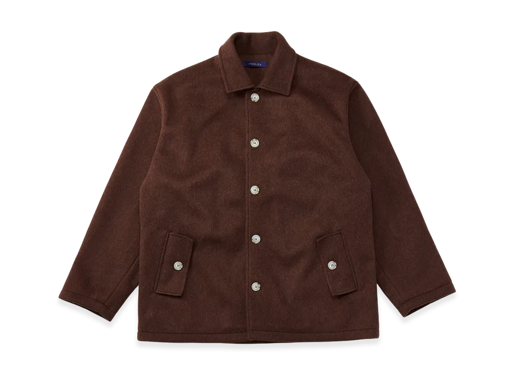 FEELS. Oversized Wool Coat "Brown"