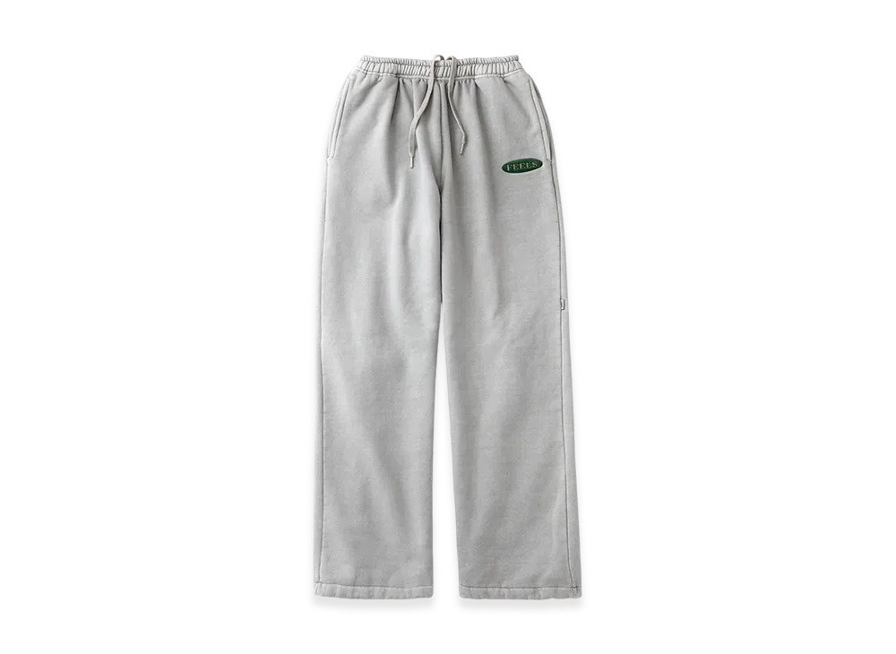 FEELS. Pigment Dye Pants "Light Gray"