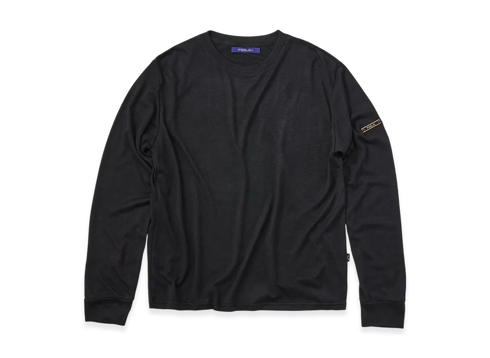 FEELS. Rayon Knit "Black"